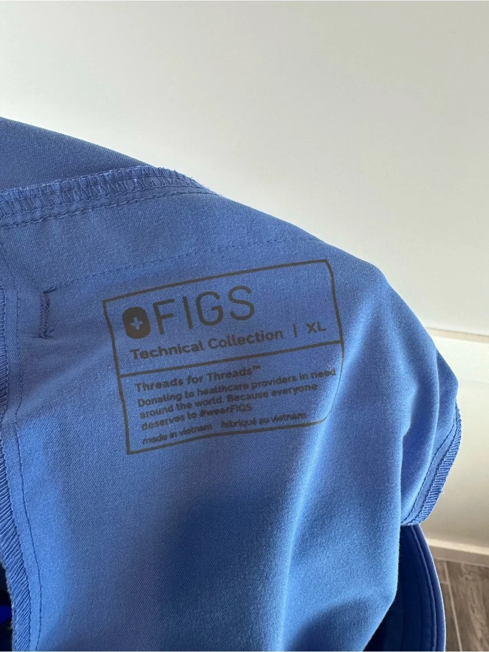 Figs Men’s Royal Blue Axim Cargo Nursing Medical Scrub Pants Size XL